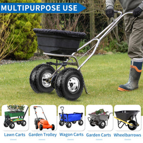 Phepetroll multipurpose-use cart wheel suits garden wagons and wheelbarrows