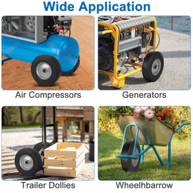 Phepetroll outdoor ready wheels handle grass, dirt, and cement with ease.