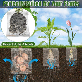 Phepetroll Root Guard Basket installation with gloves demonstrates simple setup.