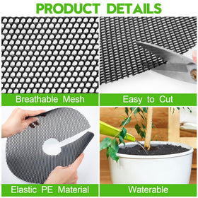Phepetroll prevents soil scatter and root exposure for tidy indoor pots.