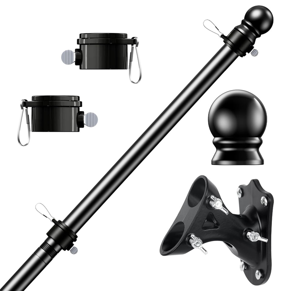 PHITRIC flag pole 6ft assembled for durable outdoor display.