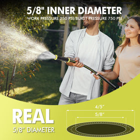 PHLEX PRO versatile-use hose fits garden, car wash, and outdoor cleaning