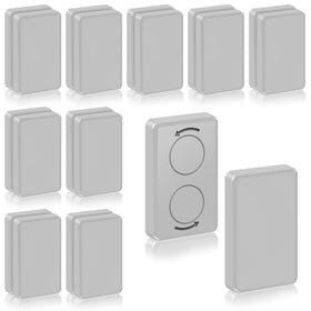 Phoncoo outdoor curtain weights demonstrate wind-stability for balcony drapes.