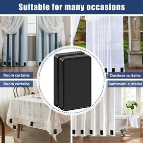 Phoncoo portable curtain weights compact packaging for easy transport.