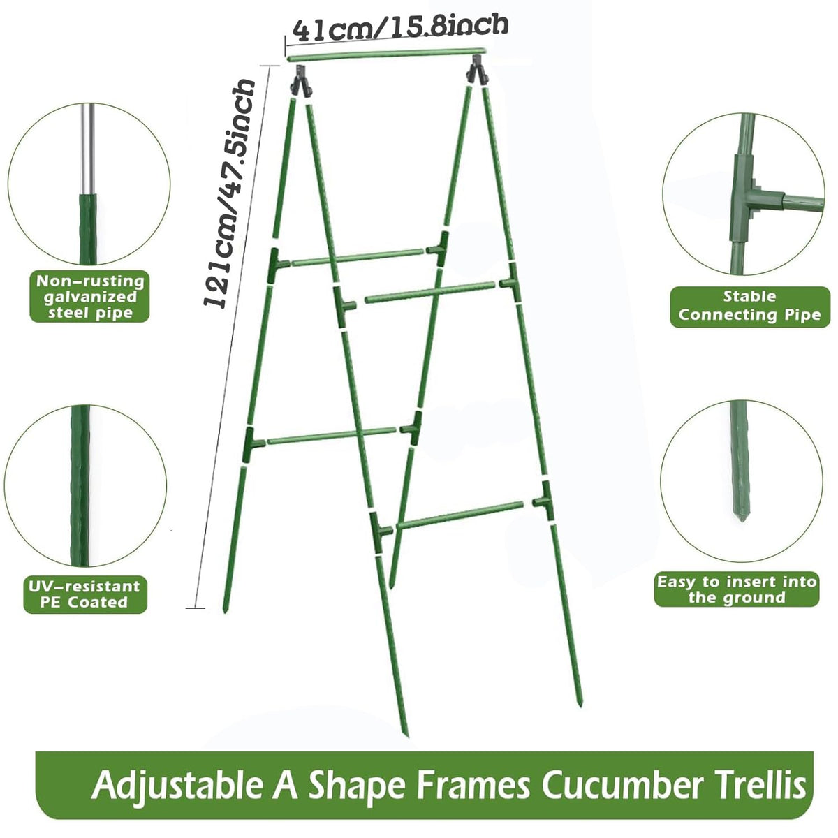 Phueglado raised-bed trellis setup ideal for compact garden spaces