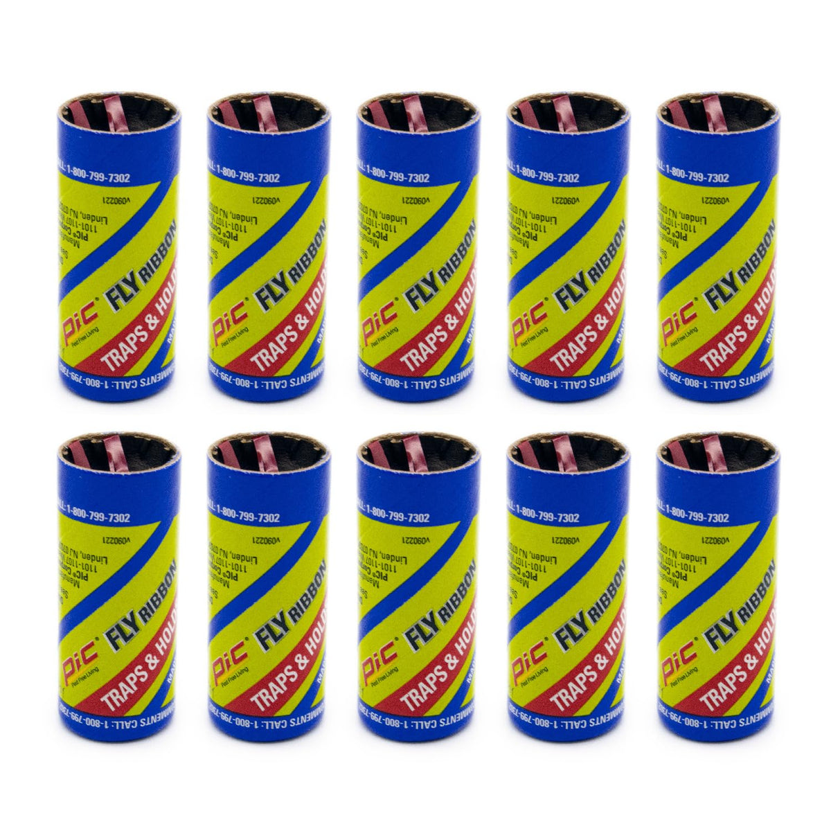 PIC FR10B fly ribbon trap indoors and outdoors captures up to 100 flies per ribbon.