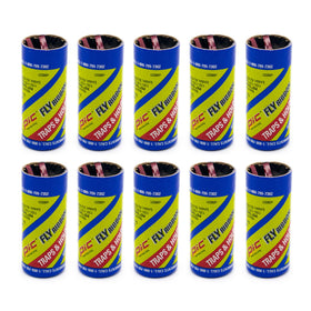 PIC FR10B fly ribbon trap indoors and outdoors captures up to 100 flies per ribbon.
