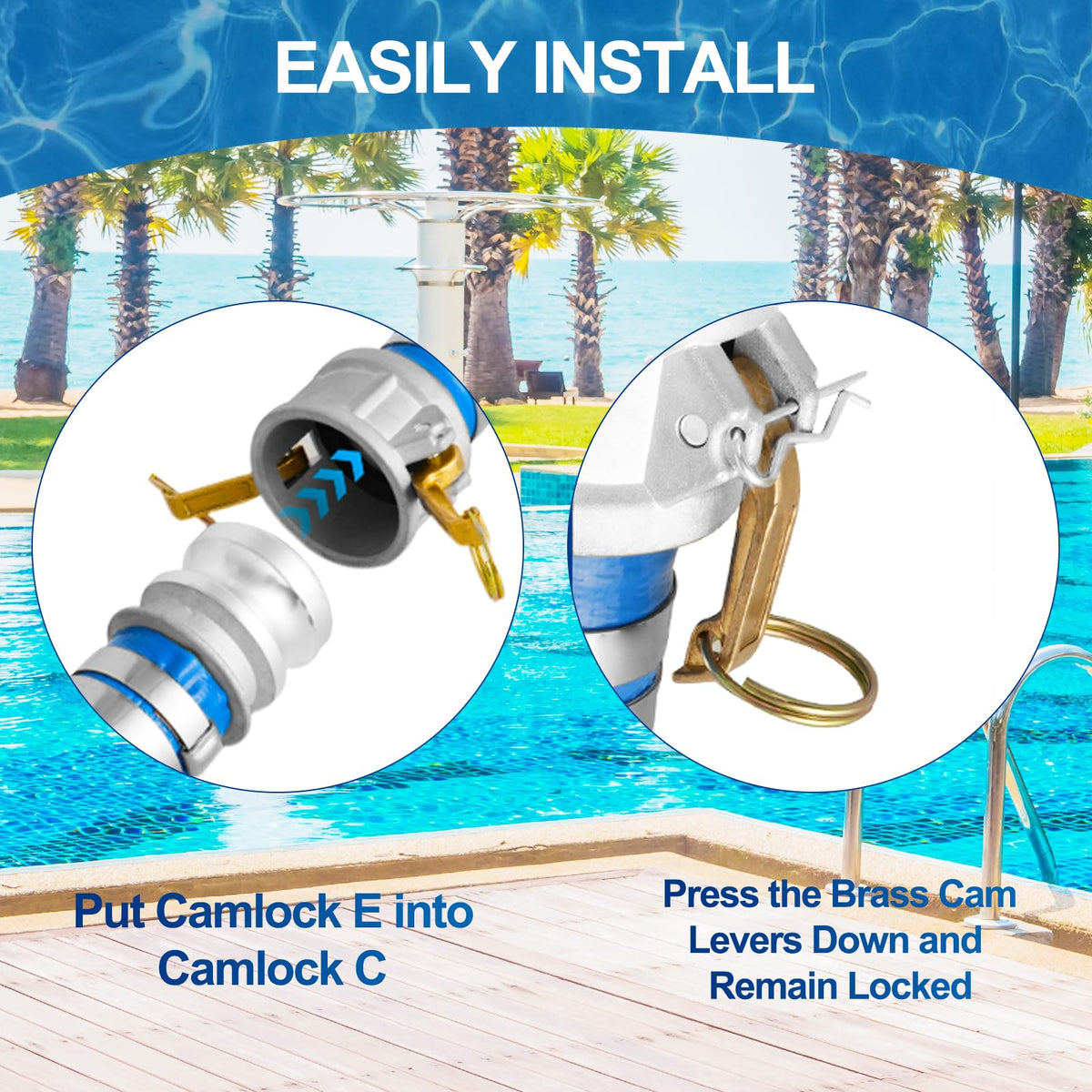 Picatu 3-layer PVC construction resists wear and twisting