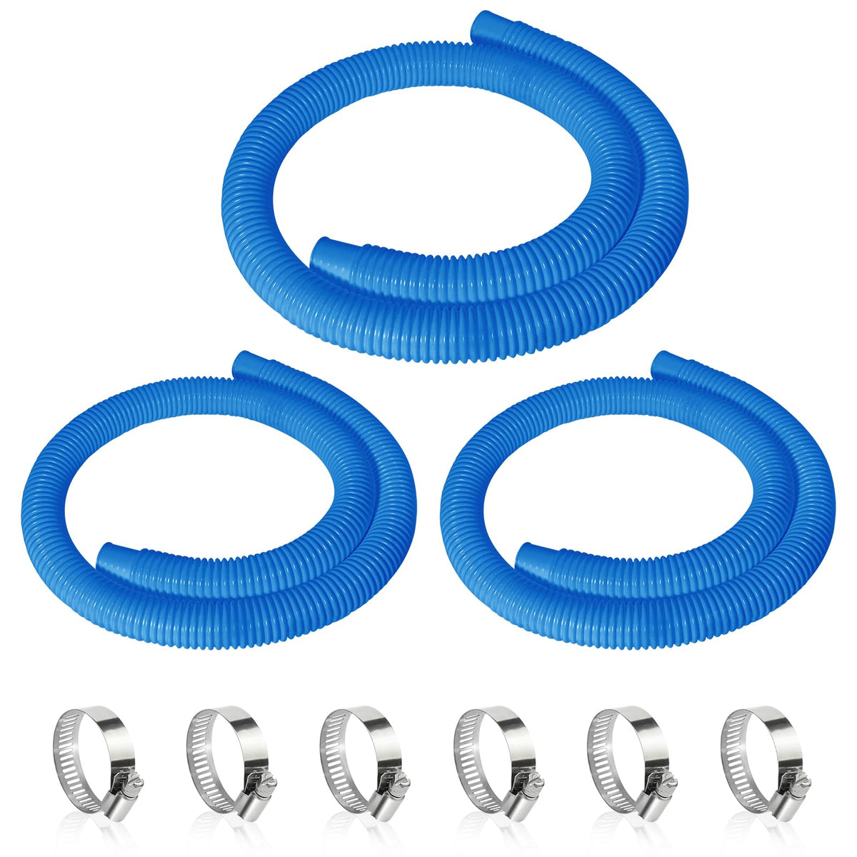 Picatu 1.25-inch pool hose connection shows compatible fit with above-ground pumps