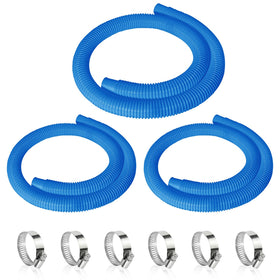 Picatu 1.25-inch pool hose connection shows compatible fit with above-ground pumps