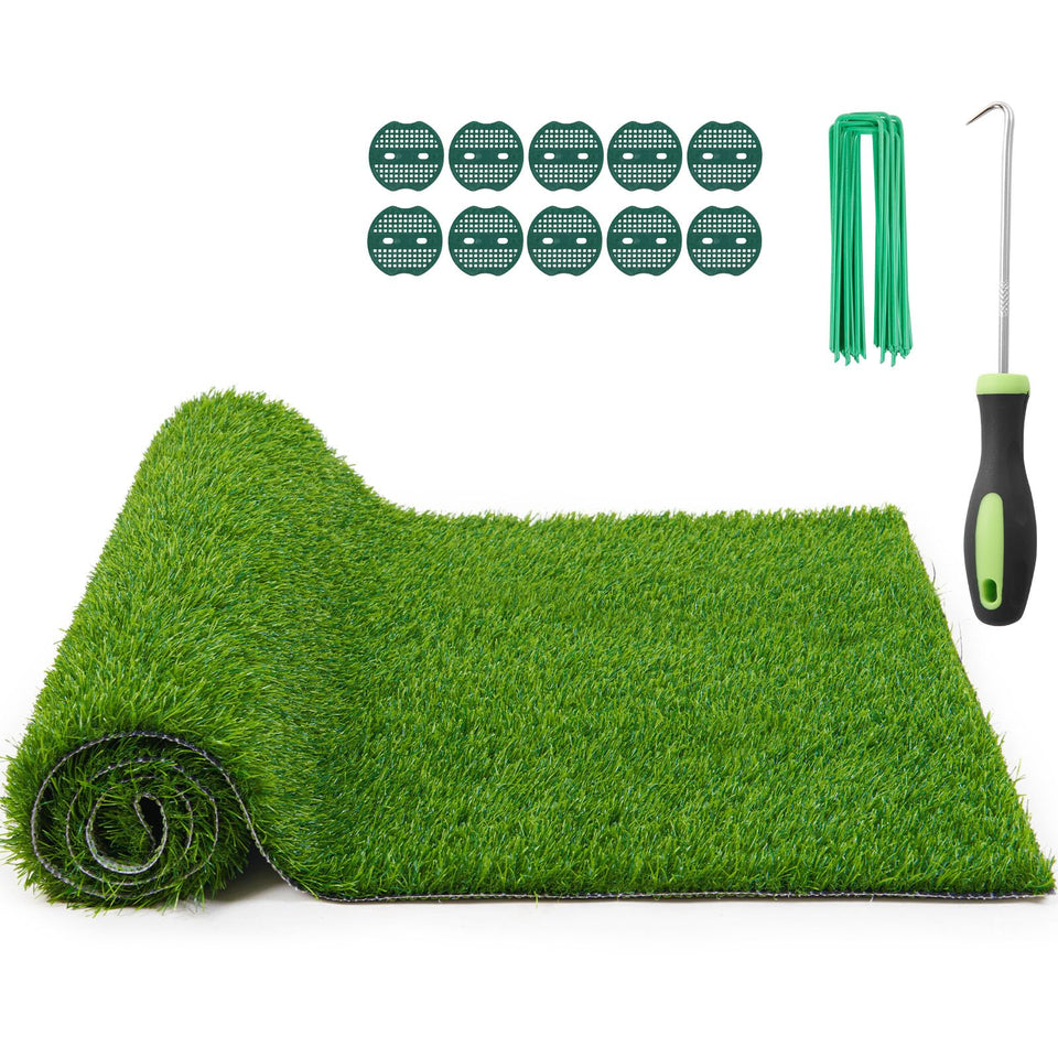 Pick For Life artificial grass close-up texture for a lifelike lawn