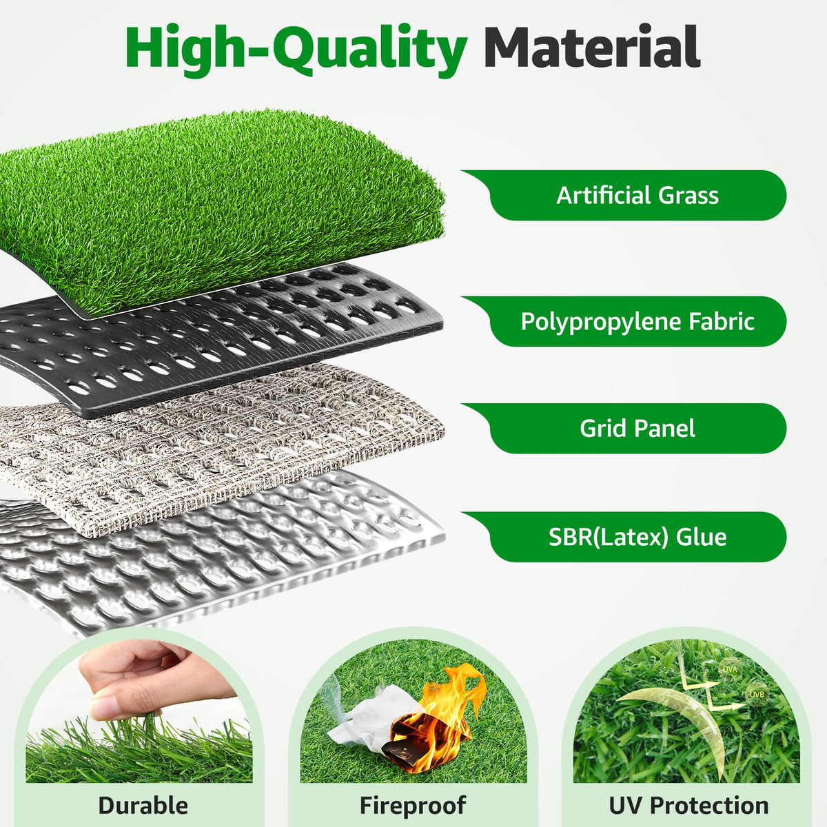 Pick For Life pet-friendly grass mat for dogs