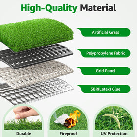 Pick For Life pet-friendly grass mat for dogs