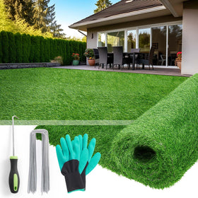 PICK FOR LIFE artificial turf outdoor 3x5 foot on the patio for a lush, low-maintenance lawn