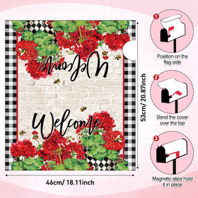 Pickmesh oxford fabric mailbox cover protects against rain and stains.