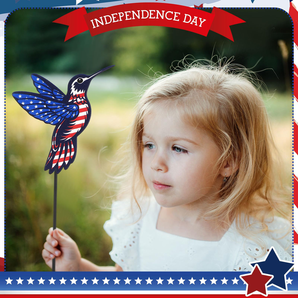 Pickmesh weather-resistant outdoor decor for Memorial and Independence Day