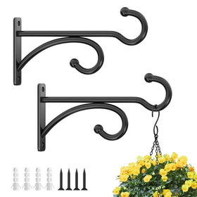 Pickpiff garden decor hook suits porches, balconies, and living spaces.