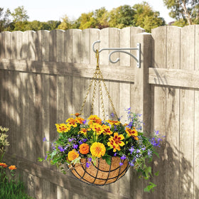 Pickpiff outdoor wall hook with rust-resistant finish.