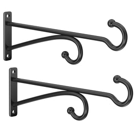 Pickpiff plant hanger hook in outdoor use shows sturdy metal construction