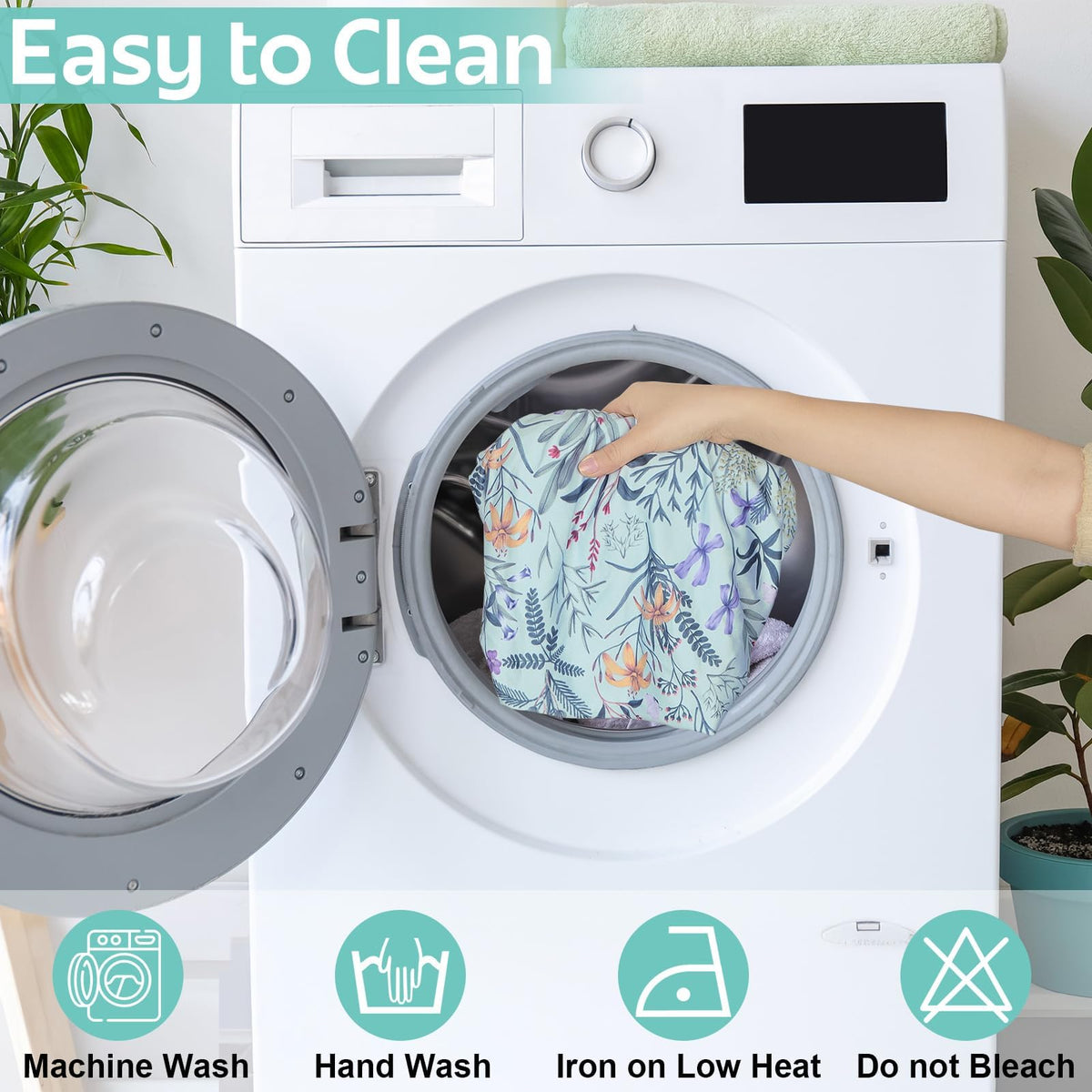 pickyNproud machine washable cushion covers retain color and shape after washes