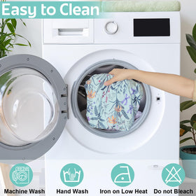 pickyNproud machine washable cushion covers retain color and shape after washes