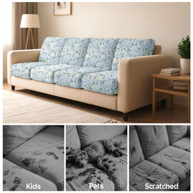 pickyNproud light cyan covers fit chairs and sofas for quick updates