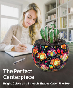 PieceRelax 3D Puzzle Planter pieces interlocking securely