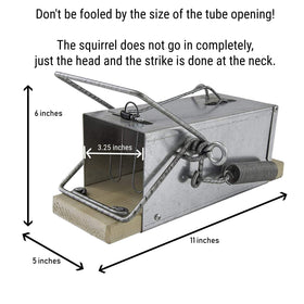 PIEGES OUELL TRAPS galvanized frame detail highlights rust resistance