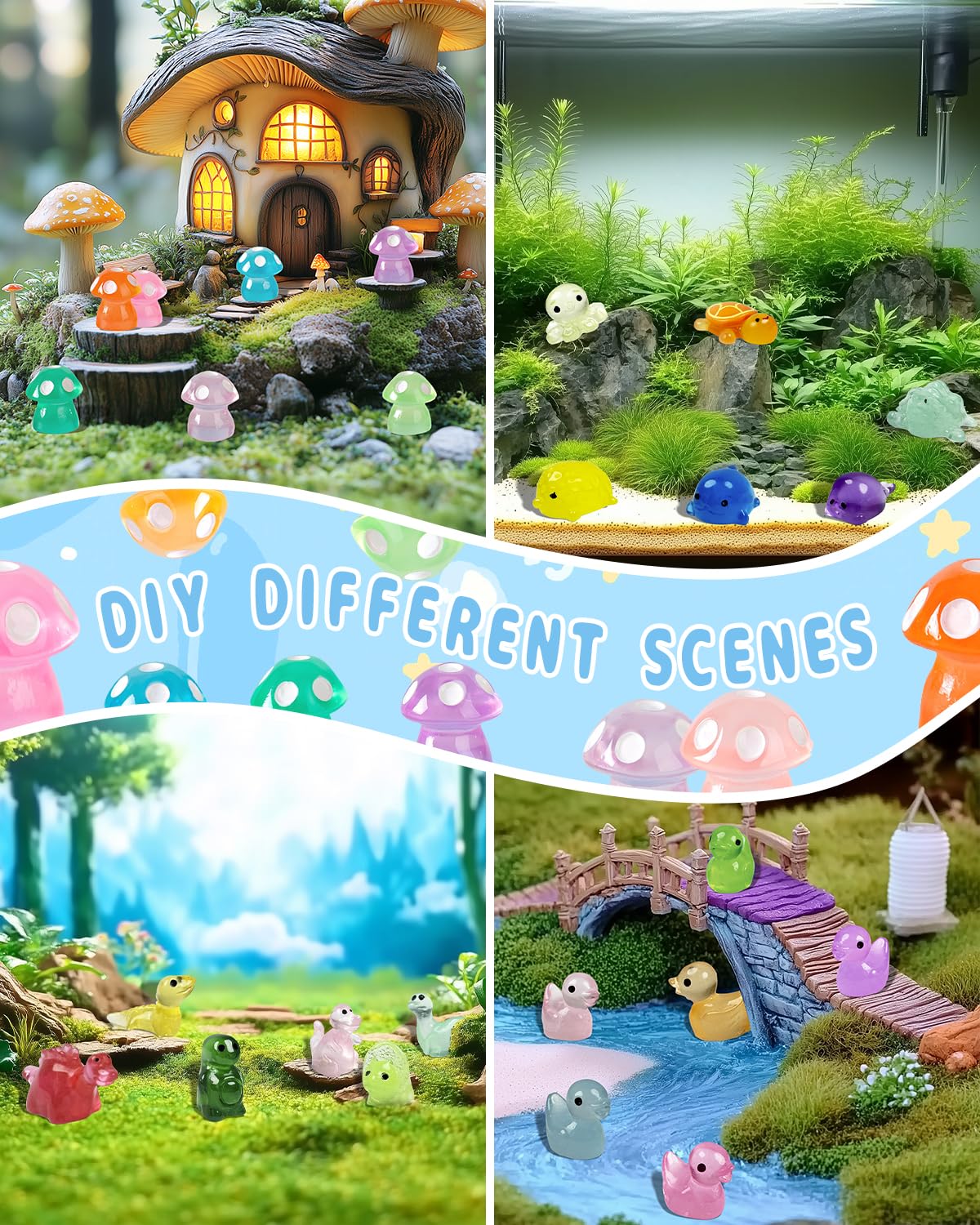 Piemow dinosaurs figurine creates tiny prehistoric scenes indoors