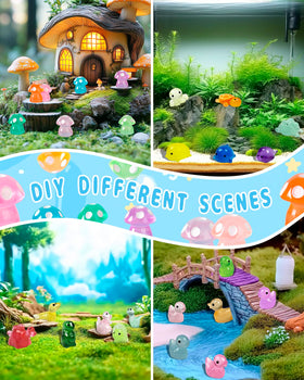Piemow dinosaurs figurine creates tiny prehistoric scenes indoors