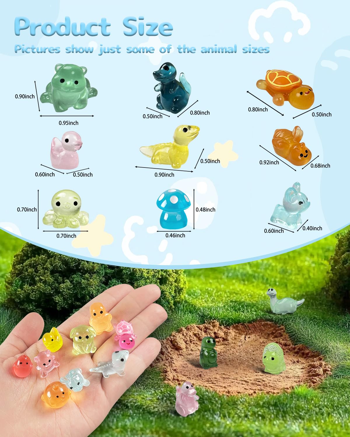 Piemow whales figurine enhances underwater or seaside dioramas