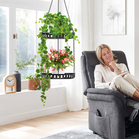 PIKAMAO adjustable height feature to fit different ceilings and spaces.