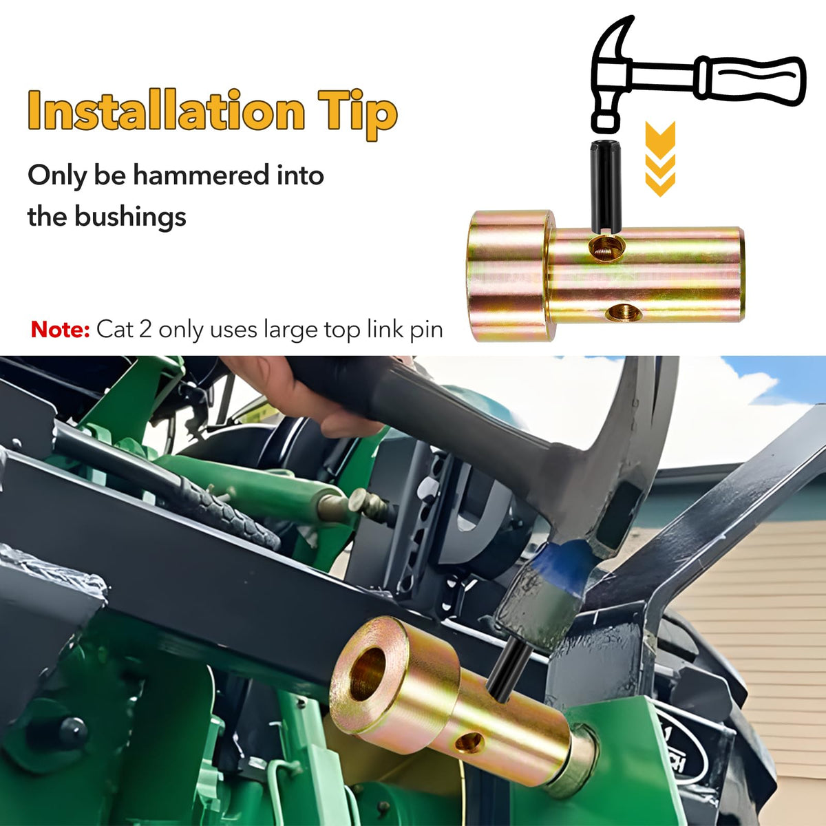 Pilida Cat 1 compatibility with Kubota and John Deere