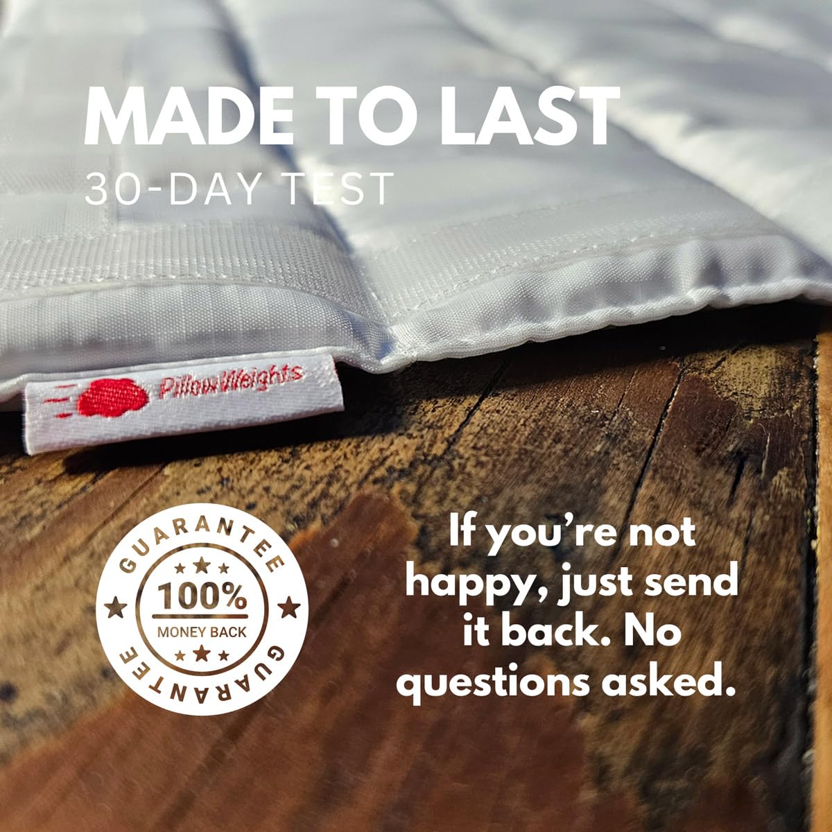 PillowWeights ideal for patio yacht rooftop settings