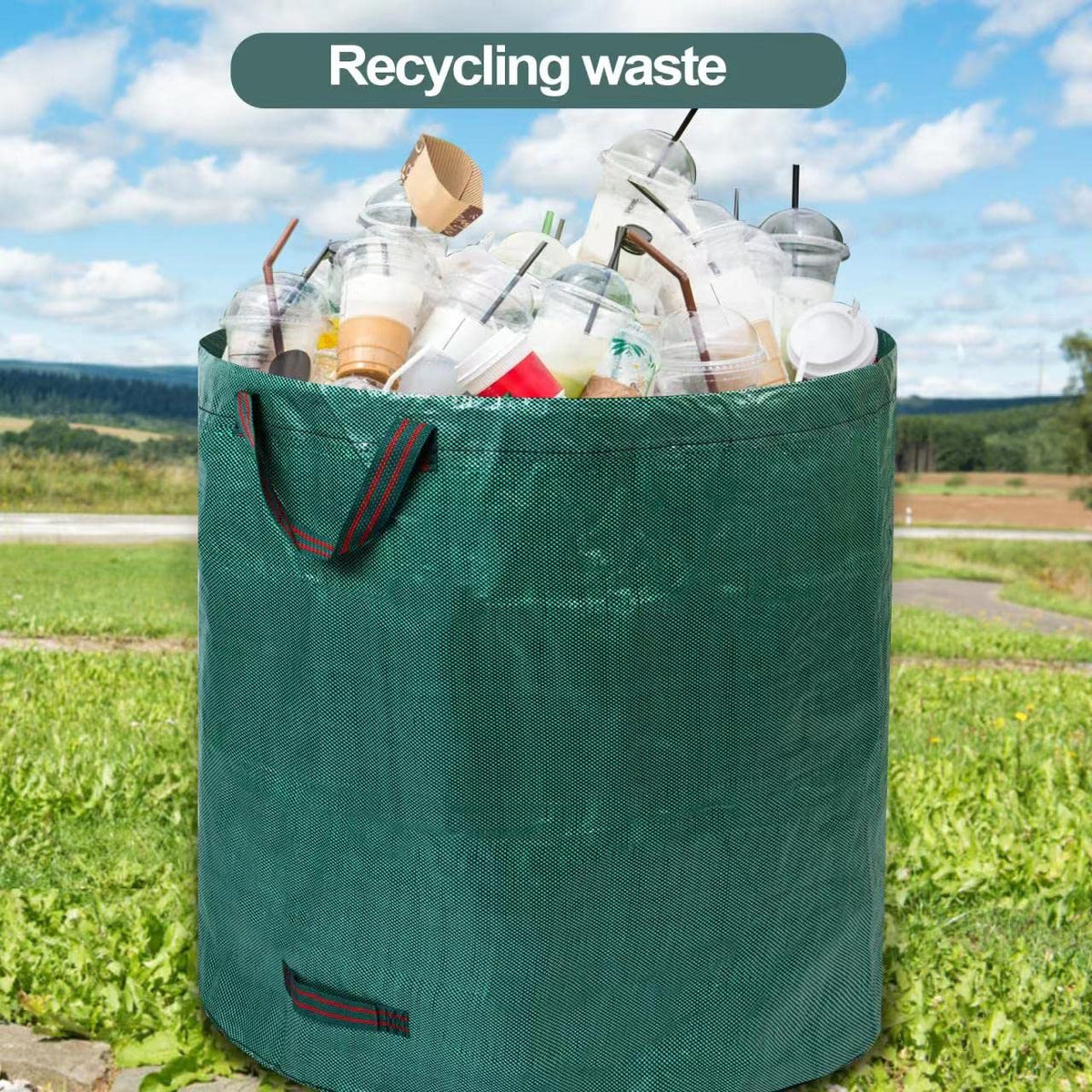 Pilntons reusable bags use lightweight polypropylene woven fabric for strength