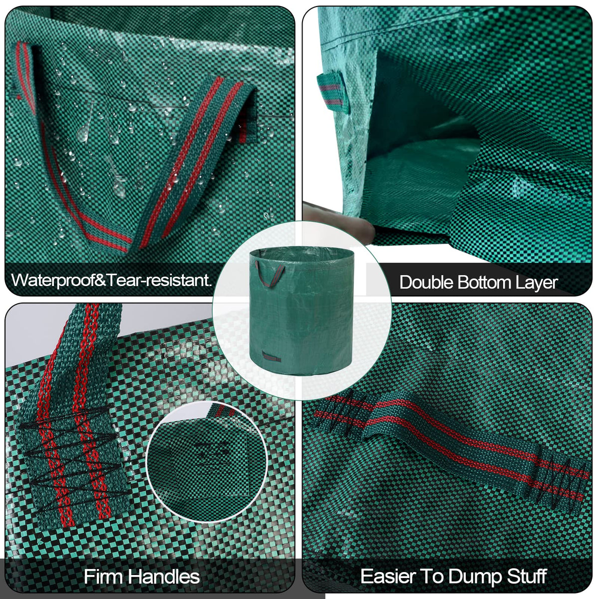 Pilntons bags fold compactly for easy storage