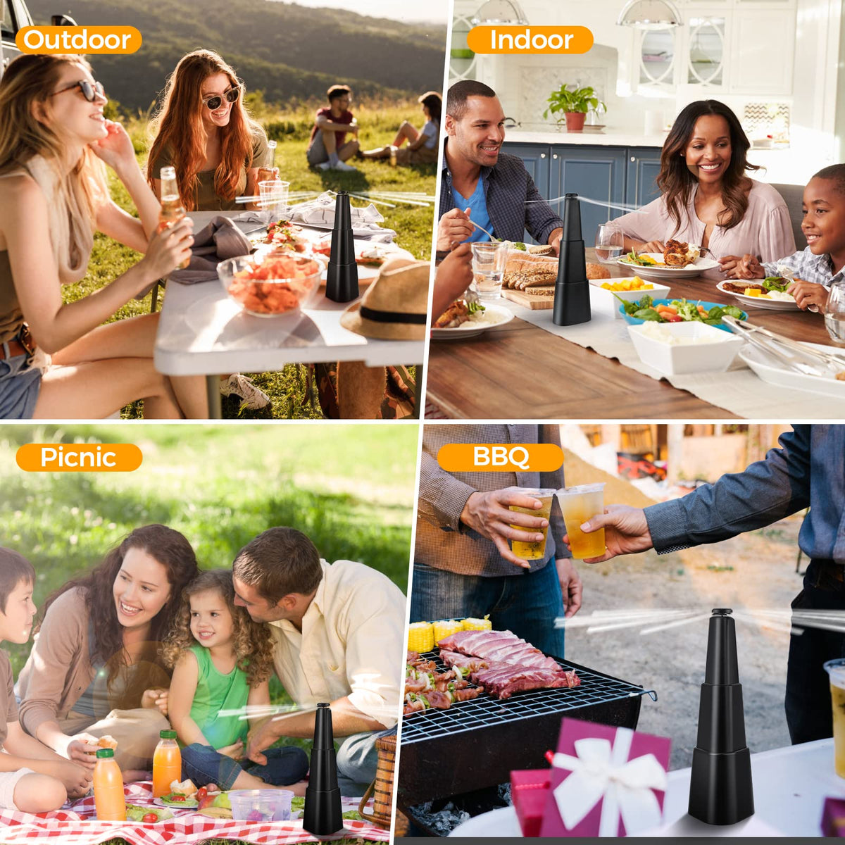PIMAG quiet operation supports conversation during meals.