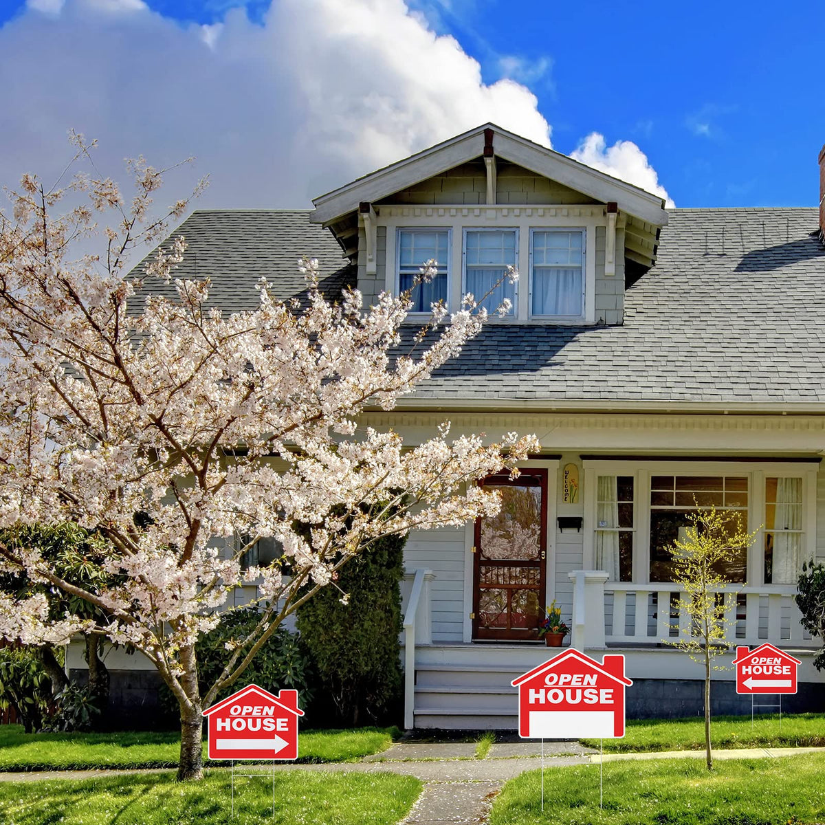 Pinkunn 21-pack ensures full street coverage to attract potential buyers.