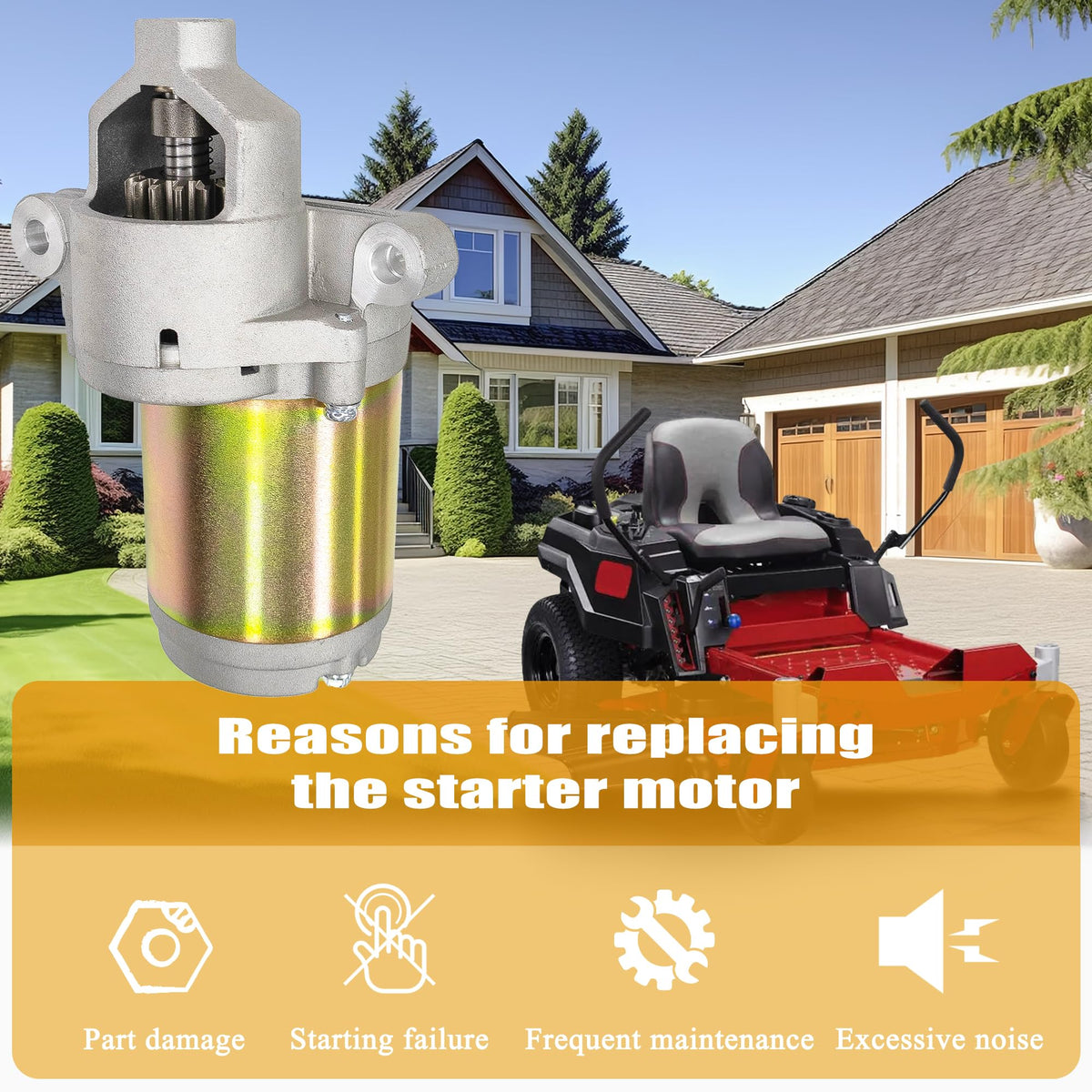 Piogarten replacement for 751-12207 ensures broad compatibility with MTD and Craftsman.