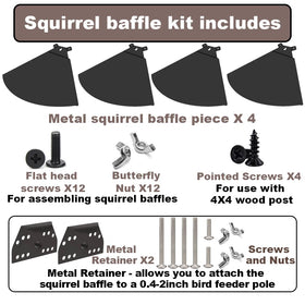 PirateAnt 4x4 post-compatible baffle demonstrating broad fit