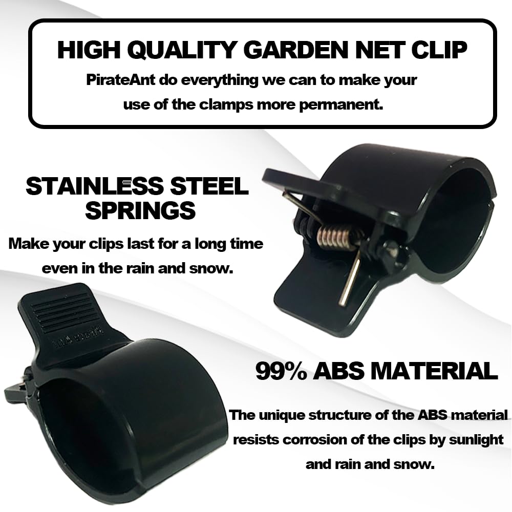 PirateAnt DIY greenhouse assembly parts for quick setup.