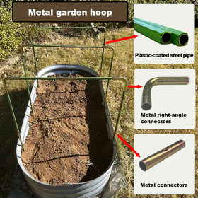 PirateAnt DIY grow tunnel setup for versatile garden protection.