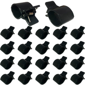 PirateAnt greenhouse clamps secure 3/4–1 inch PVC for sturdy frames.