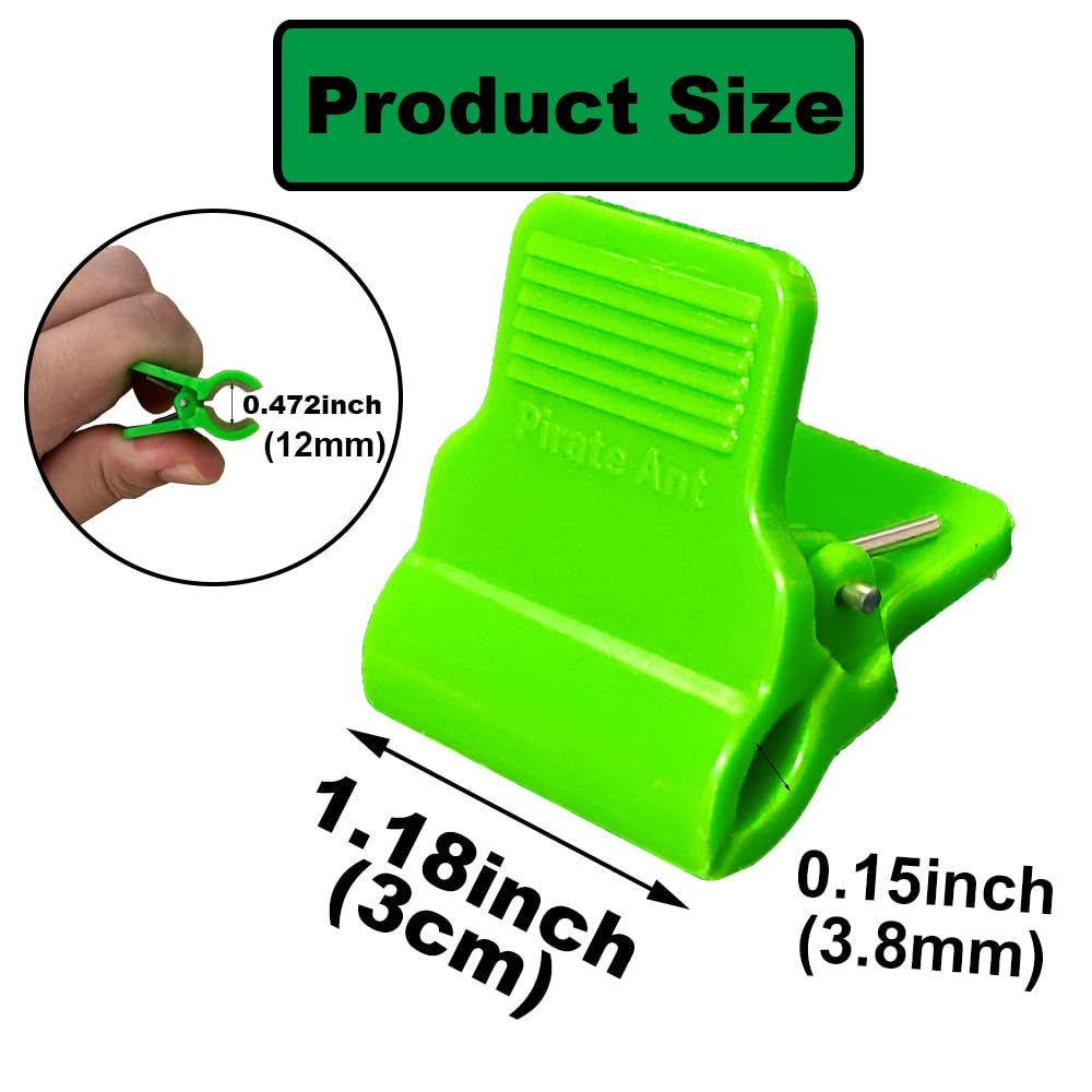 PirateAnt abs-material clamp provides durable, weather-ready attachment for nets and covers.