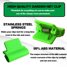 PirateAnt multitask garden clip ideal for DIY greenhouse projects.