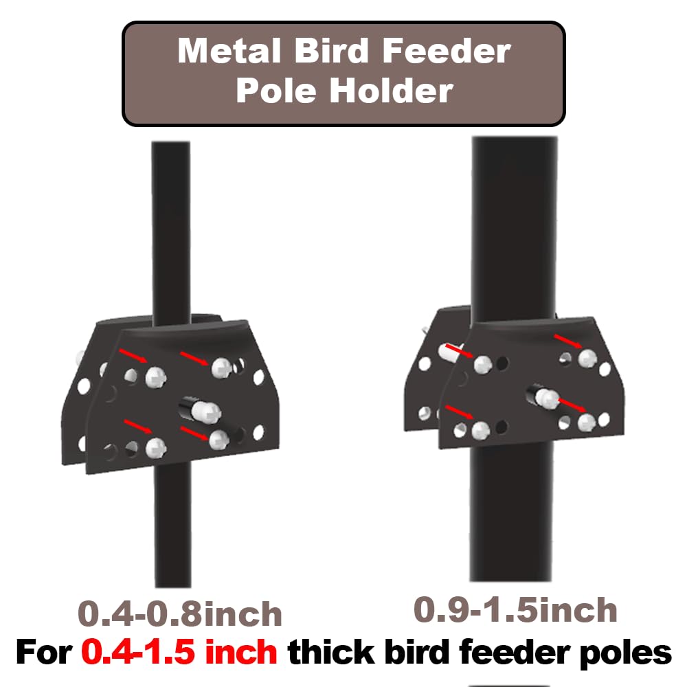 PirateAnt easy-install design lets you attach without removing feeders.