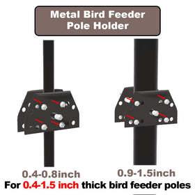 PirateAnt easy-install design lets you attach without removing feeders.