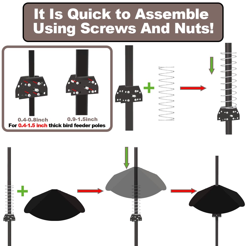 PirateAnt weatherproof-durability keeps protection effective in rain and wind.