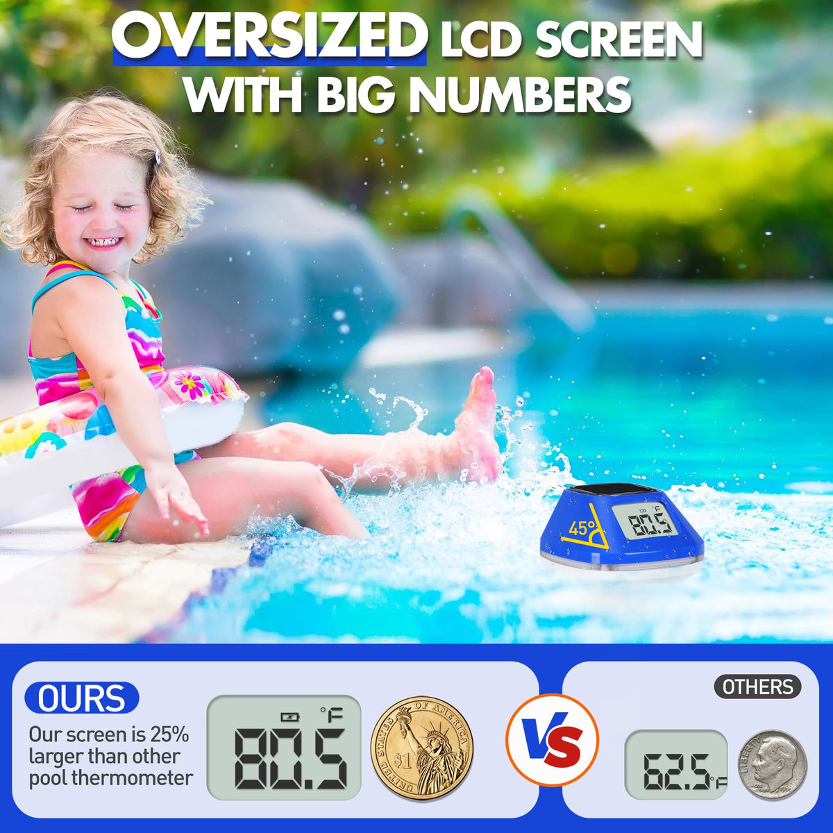 Pircaath accurate underwater sensor reads water temperature quickly