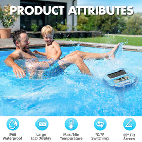 Pircaath IP68 waterproof seal protects thermometer internals